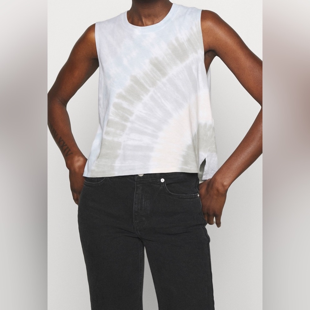 Abercrombie & Fitch Tie Dye Sleeveless Top- Soft AF Collection